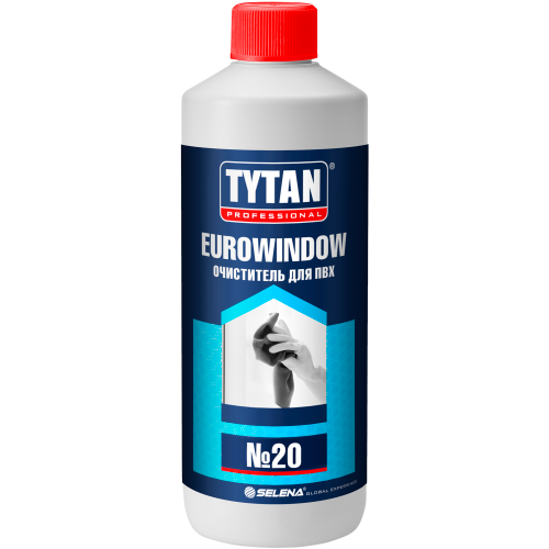 Очиститель ПВХ Tytan Professional EUROWINDOW №20 (950мл)