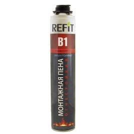 Пена "REFIT", профессиональная, огнеупорная 820г