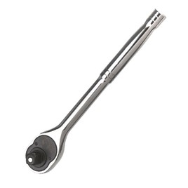 Трещотка AV Steel 1/4" гладкая ручка 24зуб 150мм