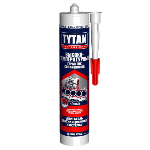 Герметик Tytan Professional высокотемпературный черный 280 мл