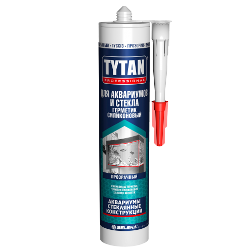 Герметик Tytan Professional для аквариумов и стекла, 280мл